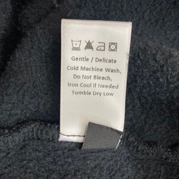 Drifter black oversized hoodie sweatshirt, Unisex long graphic rock anthem top - Picture 9 of 10